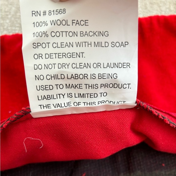 ✨ CHANDLER 4 CORNERS Stars and Stripes Hooked Wool Flag Pillow Cover - Picture 5 of 10